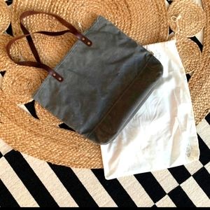 Barnacle Bags The Waxed Cotton Canvas Tote